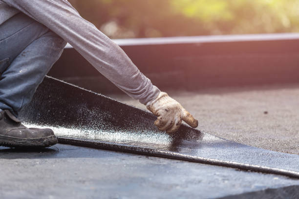 Professional Interior Drainage System technician working in Riley, IN